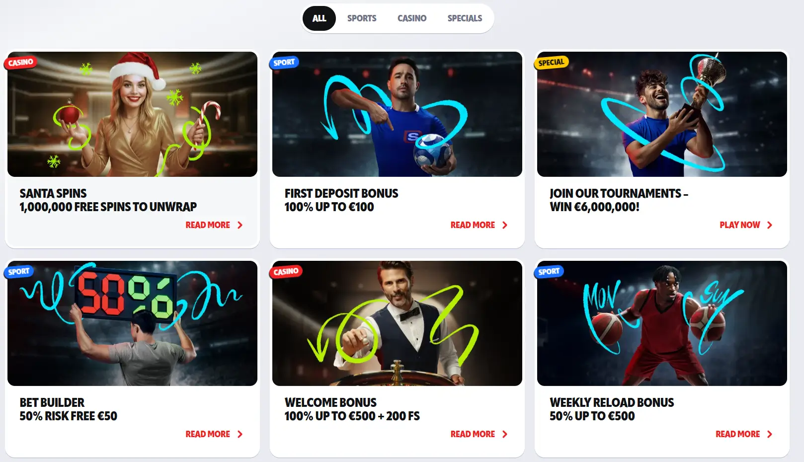 Προσφορές Supabet Casino με δωρεάν περιστροφές, μπόνους κατάθεσης, τουρνουά.